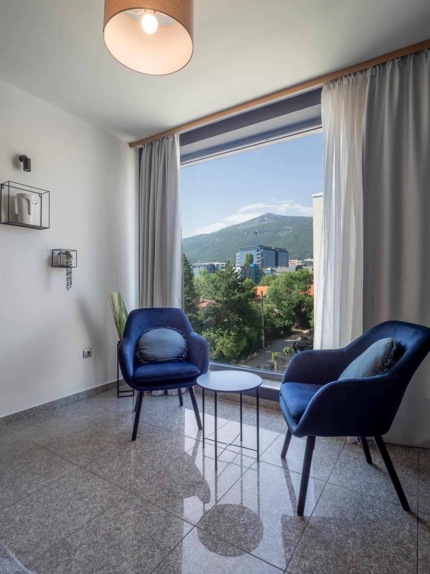 Vertigo2 Huge Apartment 2 Bedrooms Balcony Parking Sofia Bagian luar foto